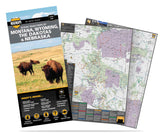 Dakotas - E. Montana - E. Wyoming - N.W. Nebraska: 31 Scenic Road Trips on One Map