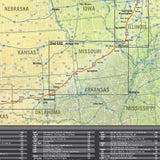Rides of a Lifetime Route 66 Wall Map