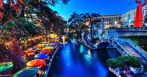 The San Antonio River Walk - Texas