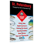 St. Petersburg  Passage Key Inlet to Clearwater Pass Fishing Map