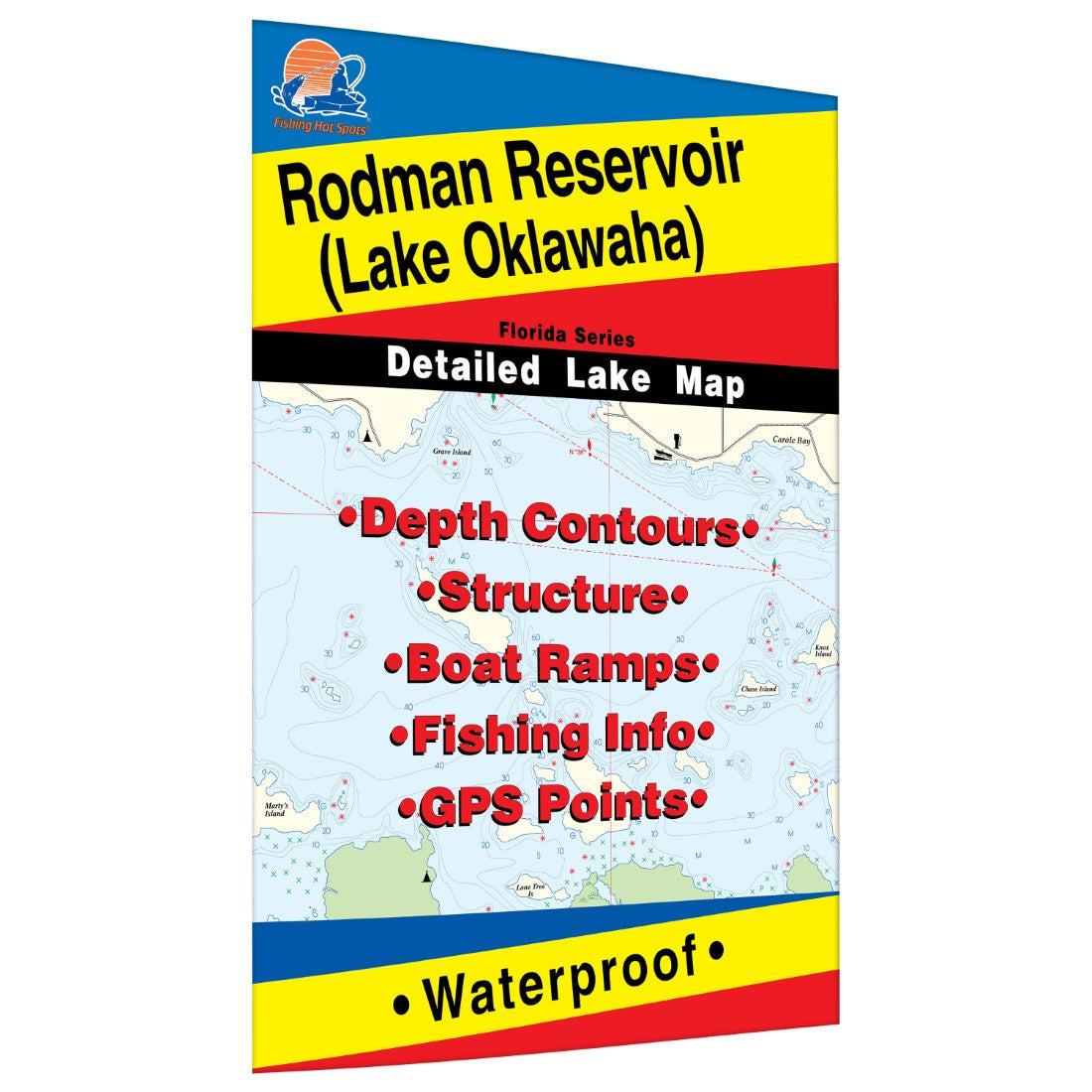 Rodman Reservoir Fishing Map – MAD MAPS