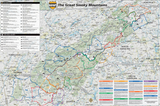 Wall Map - Smoky Mountains