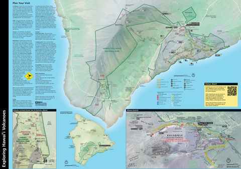 Hawai‘i Volcanoes National Park Map