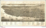 Halifax Antique Wall Map