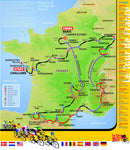 Maps.com Tour de France 2005 Poster