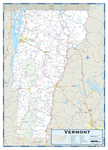 Vermont Highway Wall Map