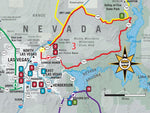 GOTLAS1 - Scenic Road Trips Map - Las Vegas - MAD Maps