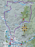 GOTPDX1 - Scenic Road Trips Map - Portland - MAD Maps