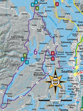 GOTSEA1 - Scenic Road Trips Map - Seattle - MAD Maps
