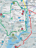 GOTWAS1 - Scenic Road Trips Map - Washington DC - MAD Maps