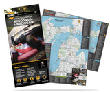 Wisconsin and Michigan: 34 Scenic Road Trips on One Map