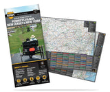 Pennsylvania - New Jersey - New York: 28 Scenic Road Trips on One Map