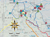RRST01 - Rally Run Road Trip Map - Sturgis - MAD Maps